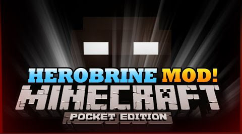 Скачать мод для Minecraft PE 0.9.5 - Herobrine / Андроид