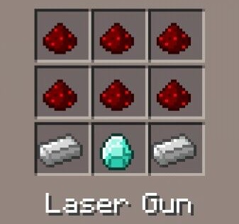 Мод для Андроид - Laser Gun / Minecraft PE 0.9.5 / Скачать