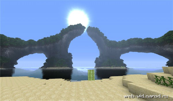 Minecraft Карта Waka Island