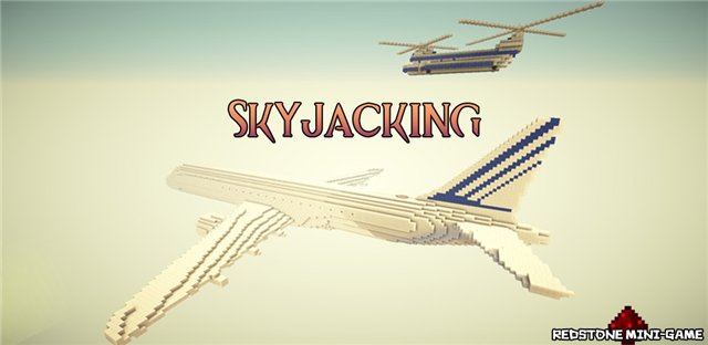 Скачать карту для Minecraft / на выживание - Skyjacking - PvP Map / Бесплатно
