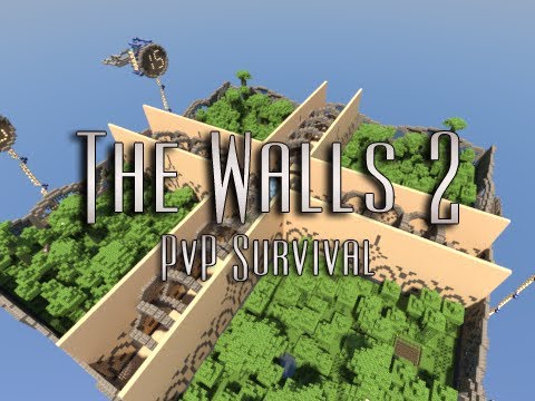 Карта для Minecraft на прохождения / The Walls 2 PvP / Скачать бесплатно