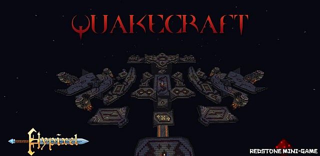 Карта для Minecraft / Арена / Quakecraft / Скачать бесплатно