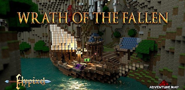 Карти для Minecraft на прохождения / Wrath of the Fallen / Скачать бесплатно