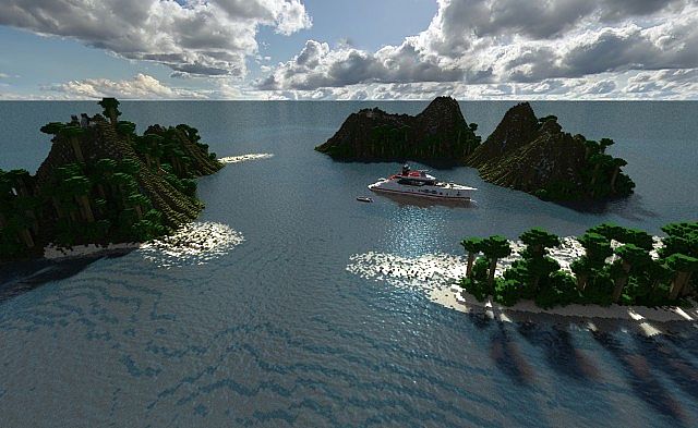 Minecraft Карта Waka Island