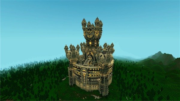 Карта для Minecraft / Скачать эпическую карту бесплатно / Warucia Castle Epic