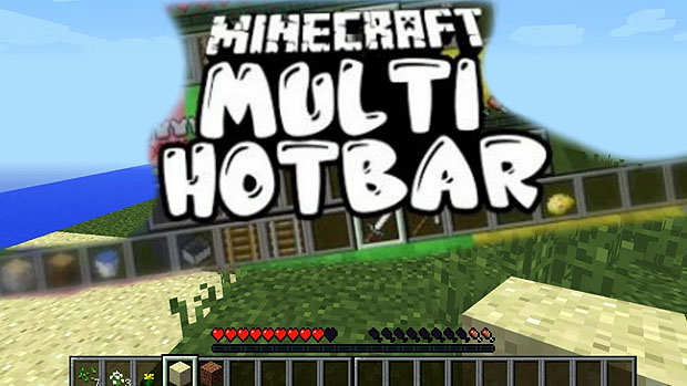 Скачать MultiHotbar мод для Майнкрафт 1.11.2::1.7.10