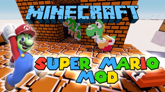 Мод Super Mario для Майнкрафт 1.7.10