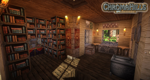 Скачать HD текстуры Chroma Hills РПГ 128x для Майнкрафт 1.11.2