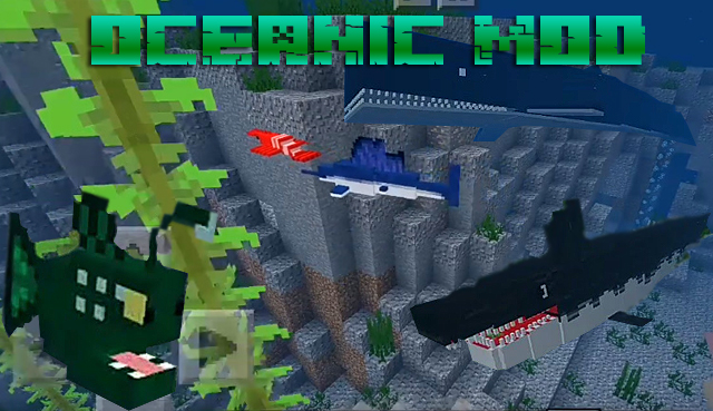 Мод Oceanic для MCPE 1.10.0.4 на Андроид
