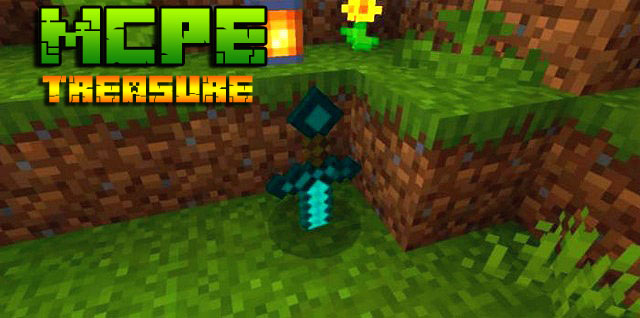 Мод на Андроид для Minecraft PE - Random Treasure