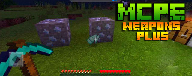Скачать мод на оружие и мобов для MCPE 1.16 на Андроид