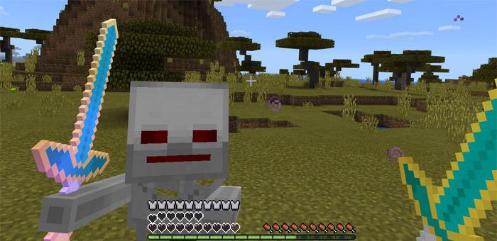 Мод Robot Skeleton на Андроид для Майнкрафт ПЕ 1.1.0.9