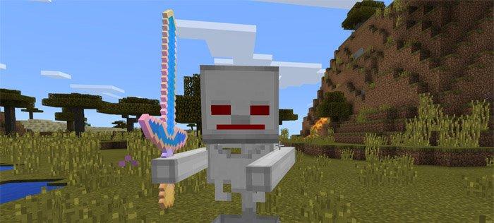 Мод Robot Skeleton на Андроид для Майнкрафт ПЕ 1.1.0.9