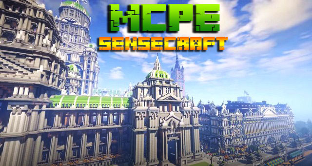 Текстуры SenseCraft на Андроид для Майнкрафт ПЕ 1.16