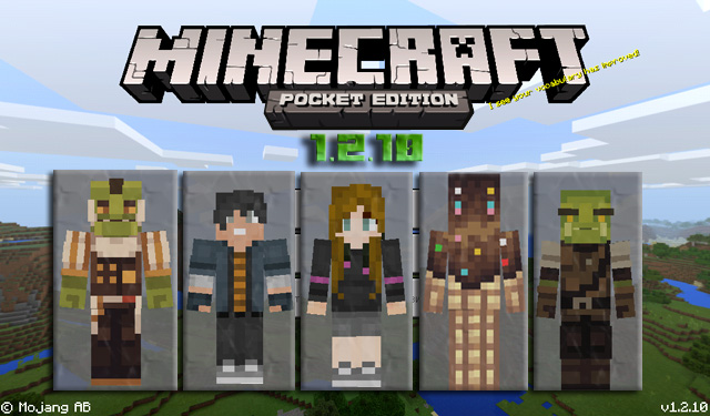Скачать бесплатно Minecraft PE 1.2.10 на Андроид | Build 2