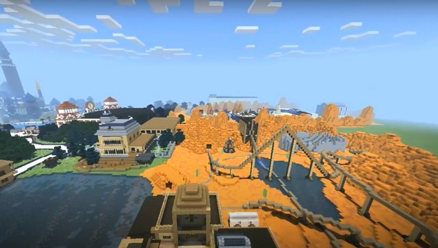 Карта Парк развлечений Дисней для Майнкрафт ПЕ &#128242; Bedrock