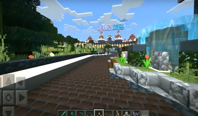 Карта Парк развлечений Дисней для Майнкрафт ПЕ &#128242; Bedrock