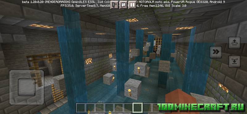 Бесплатно скачать карту Dungeon [1.20][1.19] - Подземелья на Майнкрафт на телефон