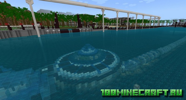 Карта Парк юрского периода для MCPE на телефон &#128241;