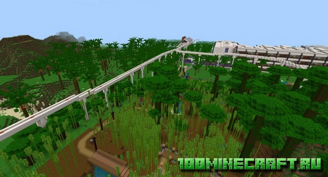 Карта Парк юрского периода для MCPE на телефон &#128241;