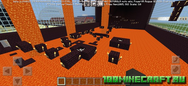 Карта Нотчлэнд парк для Майнкрафт ПЕ на планшет &#128242; Bedrock
