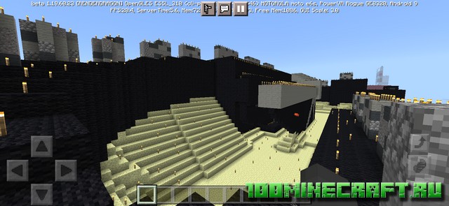 Карта Нотчлэнд парк для Майнкрафт ПЕ на планшет &#128242; Bedrock