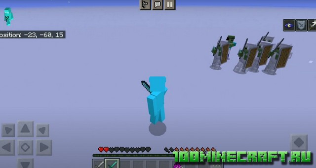 Zombie Slayer [1.19] - Зомби Арена - Карта для Майнкрафт на телефон