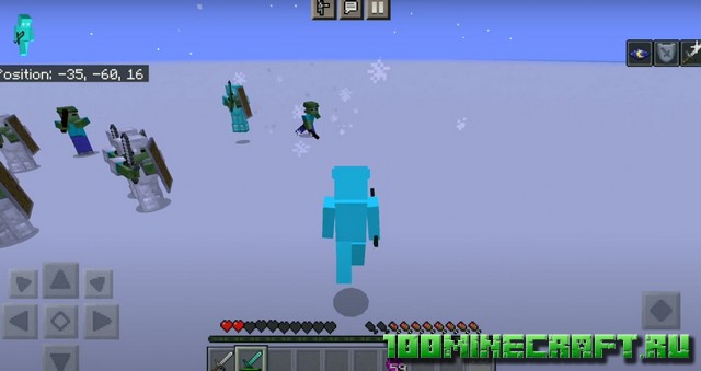 Zombie Slayer [1.19] - Зомби Арена - Карта для Майнкрафт на телефон
