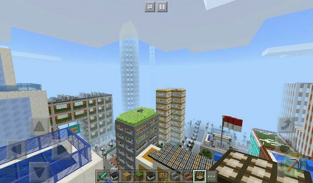 Карта Craft World для Minecraft PE 1.2.x
