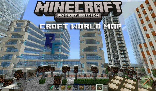 Карта Craft World для Minecraft PE 1.2.x
