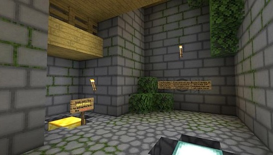Карта на Андроид для Майнкрафт PE - Dungeon Shifters
