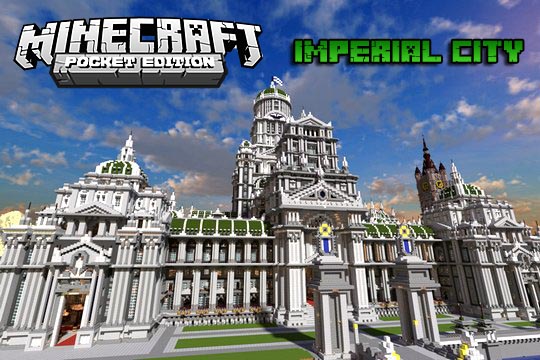 Майнкрафт карта город империй | MCPE 1.16 | iOS | Андроид