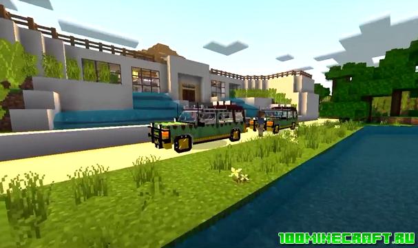 Карта Парк Юрского периода для Minecraft PE 1.16