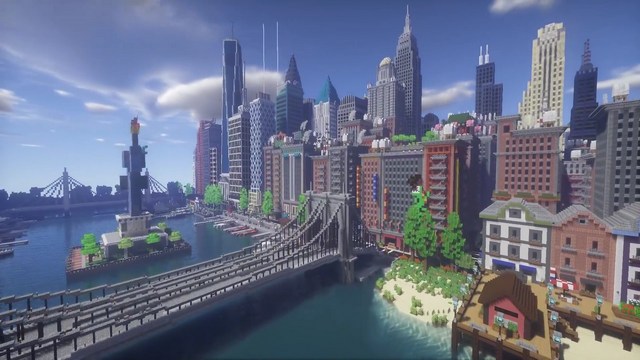 Карта Kubik World для Minecraft PE