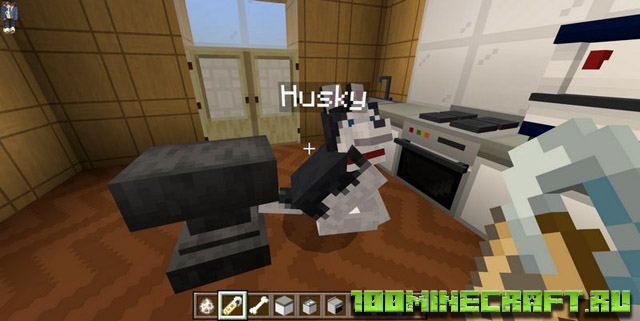 Мод на Собак для Майнкрафт ПЕ (Bedrock, Windows 10)