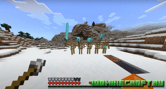 Hammer [1.19] Молот, 3D оружие, инструменты на Майнкрафт ПЕ