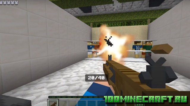 Мод Simple Warfare для Майнкрафт ПЕ на Андроид, Windows 10