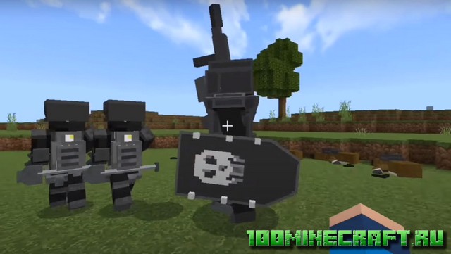 Мод Simple Warfare для Майнкрафт ПЕ на Андроид, Windows 10