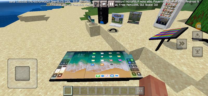 Мод Electrics Furniture для Майнкрафт ПЕ 1.20, 1.19 на телефон