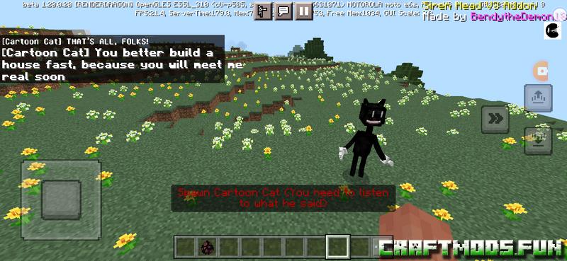 Cartoon Cat and Creatures [1.20] - Кот и Жуткие существа