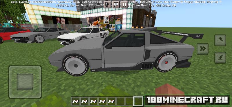Скачать мод на машину Hyundayi для Minecraft PE 1.20 на Телефон