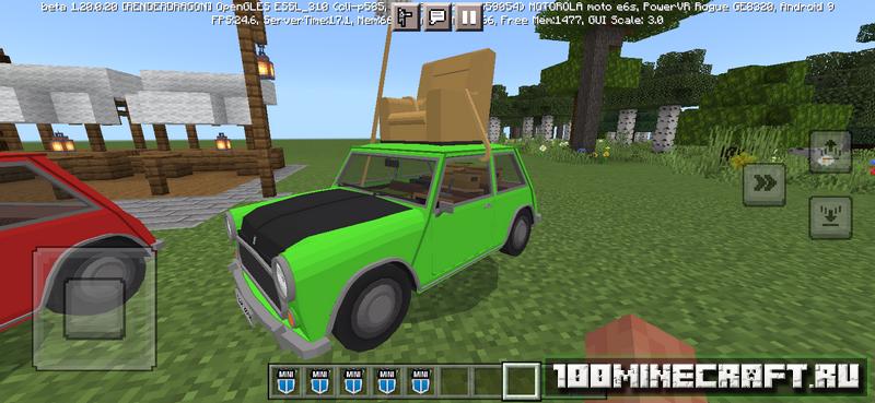 Скачать мод на машину Minimark MK4 для Minecraft PE 1.20 на телефон