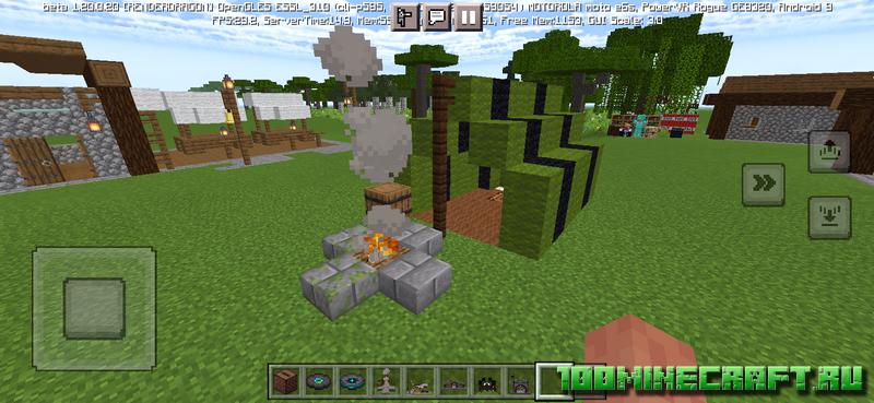 Мод Quick Builds для Майнкрафт 1.20 на телефон