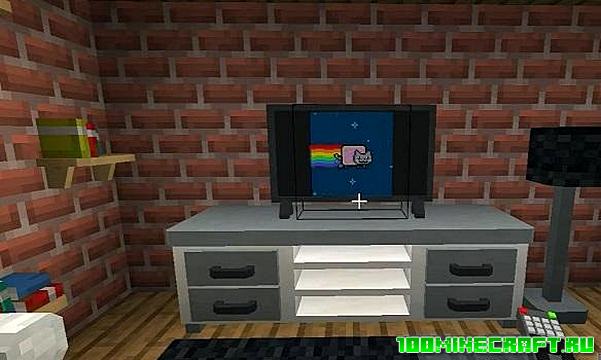 Мод Peepss Furniture на мебель для Майнкрафт ПЕ 1.16