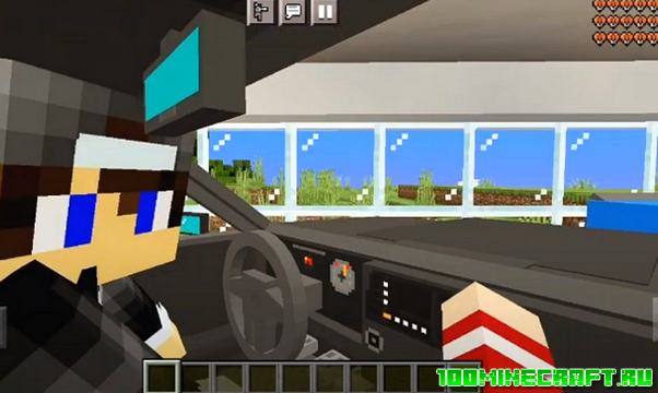 Мод на машину SRT Dodge Demon Minecraft PE 1.16