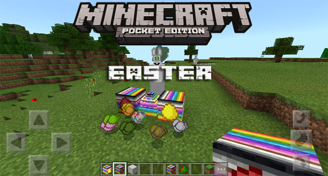 Пасхальный мод на Minecraft PE, Windows 10