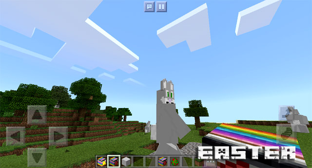 Пасхальный мод на Minecraft PE, Windows 10