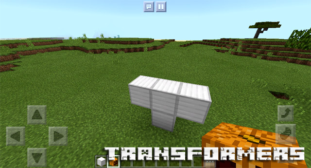 Мод Трансформеры на Minecraft PE 1.2.10, Windows 10