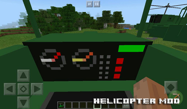 Мод Helicopter для Minecraft PE 1.2.10