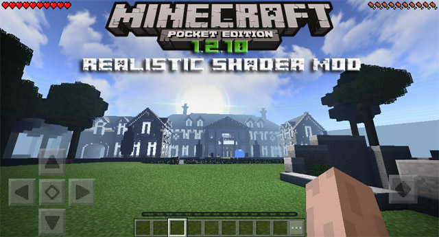 Реалистичные шейдеры / Мод SDGPE для Minecraft PE 1.2.10